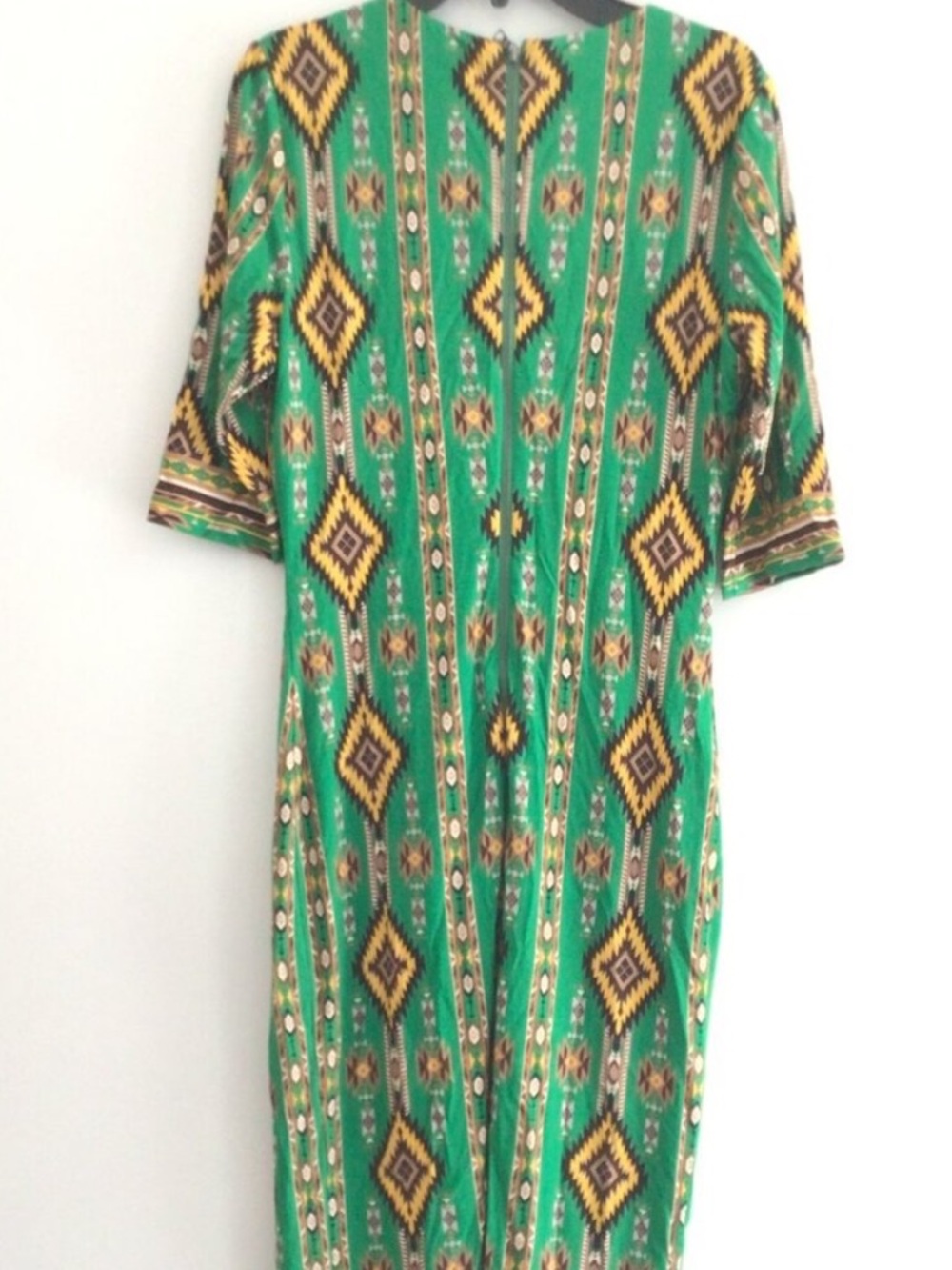 ALICE + OLIVIA Delora Mystic Ikat Sheath Dress Size 12 New With Tags - Picture 4 of 4